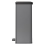 Curver Deco Pedal Bin Rectangular Cool Gray 65 L by Curver, Garbage cans and trash cans - Ref: Foro24-443821, Price: 89,43 €,...