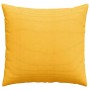 Cojines de sofá 2 pcs Amarillo Claro 45 x 45 cm Tela de pana