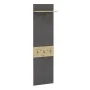 FMD Wall coat rack with Matera shelf and handmade oak 50x23x188cm by FMD, Hat and coat racks - Ref: Foro24-444233, Price: 101...