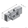 FMD TV/Musikanlagen Möbel Eiche und Weiß 182x33x70,2 cm von FMD, TV-Möbel - Ref: Foro24-444216, Preis: 211,12 €, Rabatt: %