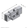 FMD TV/Musikanlagen Möbel Eiche und Weiß 182x33x70,2 cm von FMD, TV-Möbel - Ref: Foro24-444216, Preis: 210,99 €, Rabatt: %