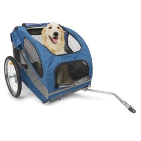 PetSafe Happy Ride Hundefahrradanhänger L Blau von PetSafe, Kinderwagen für Haustiere - Ref: Foro24-444460, Preis: 395,52 €, ...