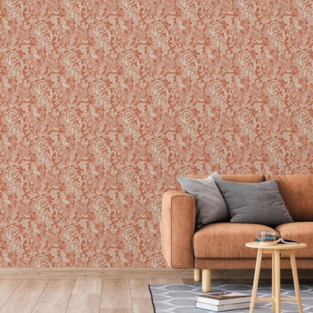 DUTCH WALLCOVERINGS Papel pintado Mae naranja y beige de DUTCH WALLCOVERINGS, Papel pintado - Ref: Foro24-442579, Precio: 25,...