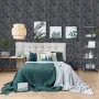 DUTCH WALLCOVERINGS Silver and Blue Joelle Wallpaper by DUTCH WALLCOVERINGS, Painted paper - Ref: Foro24-442583, Price: 26,70...