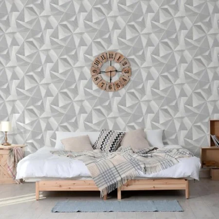 DUTCH WALLCOVERINGS Light Gray Onyx Wallpaper by DUTCH WALLCOVERINGS, Painted paper - Ref: Foro24-442576, Price: 30,84 €, Dis...