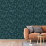 DUTCH WALLCOVERINGS Papel de pared Onyx verde