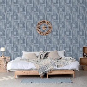 DUTCH WALLCOVERINGS Papel de pared Wood gris