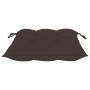 Sillas de jardín con cojines 4 uds madera de teca gris taupe de vidaXL, Sillas de jardín - Ref: Foro24-3073027, Precio: 621,2...