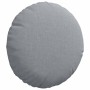 Cojines para asiento 2 pcs Gris Claro Ø30 x 13 cm tela