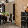 WallArt Tablones de aspecto madera roble reciclado vintage marrón de WallArt, Recubrimiento de paredes - Ref: Foro24-442553, ...