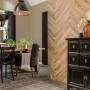 WallArt Tablones de aspecto madera roble reciclado vintage marrón de WallArt, Recubrimiento de paredes - Ref: Foro24-442553, ...