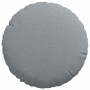 Cojines para asiento 2 pcs Gris Claro Ø30 x 13 cm tela