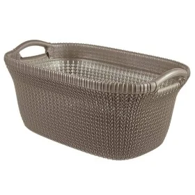 Curver Knit 40L metallic brown laundry basket by Curver, Laundry baskets - Ref: Foro24-443839, Price: 46,68 €, Discount: %