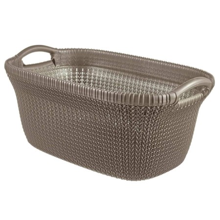 Curver Wäschekorb Knit 40L metallisch braun von Curver, Wäschekörbe - Ref: Foro24-443839, Preis: 46,50 €, Rabatt: %