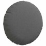 Cojines para asiento 2 pcs Gris oscuro Ø30 x 13 cm tela