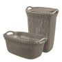 Curver Knit 40L metallic brown laundry basket by Curver, Laundry baskets - Ref: Foro24-443839, Price: 46,68 €, Discount: %