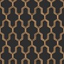 DUTCH WALLCOVERINGS Papel pintado Geometric negro y dorado de DUTCH WALLCOVERINGS, Papel pintado - Ref: Foro24-442591, Precio...