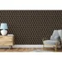 DUTCH WALLCOVERINGS Black and Gold Geometric Wallpaper by DUTCH WALLCOVERINGS, Painted paper - Ref: Foro24-442591, Price: 30,...