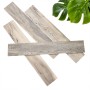 WallArt Tablones de aspecto madera de roble Barnwood blanco