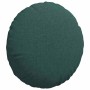 Cojines para asiento 2 pcs Verde oscuro Ø40 x 13 cm tela