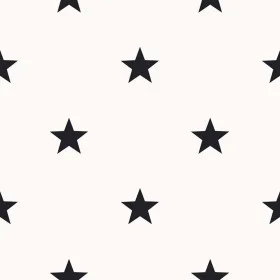 Noordwand Tapete Friends&Coffee Little Stars schwarz und weiß von Noordwand, Bemaltes Papier - Ref: Foro24-444863, Preis: 26,...