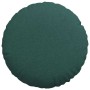 Cojines para asiento 2 pcs Verde oscuro Ø50 x 19 cm tela