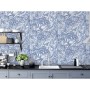 DUTCH WALLCOVERINGS Papel pintado Liquid Marble azul