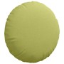 Cojines para asiento 2 pcs Verde claro Ø50 x 19 cm tela