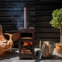 Esschert Design Terrace stove with rust-colored pizza oven by Esschert Design, Chimneys - Ref: Foro24-444905, Price: 247,07 €...