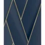 DUTCH WALLCOVERINGS Geometrische Tapete in Blau und Gold von DUTCH WALLCOVERINGS, Bemaltes Papier - Ref: Foro24-442574, Preis...