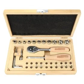 Brüder Mannesmann 41-Piece Bamboo Socket Set by Brüder Mannesmann, Nut wrenches - Ref: Foro24-443681, Price: 30,00 €, Discoun...