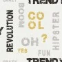Noordwand Papel pintado Friends & Coffee Words and Letters gris negro de Noordwand, Papel pintado - Ref: Foro24-444847, Preci...
