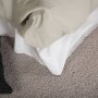 Venture Home Juego de ropa de cama Mila algodón gris claro