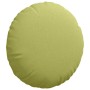 Cojines para asiento 2 pcs Verde claro Ø60 x 21 cm tela