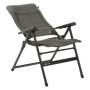 Travellife Silla reclinable Barletta Comfort gris oscuro L