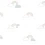 Noordwand Tapete Mondo Baby Wolken weiß, blau und rosa von Noordwand, Bemaltes Papier - Ref: Foro24-444884, Preis: 29,21 €, R...