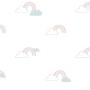 Noordwand Tapete Mondo Baby Wolken weiß, blau und rosa von Noordwand, Bemaltes Papier - Ref: Foro24-444884, Preis: 29,20 €, R...