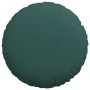 Cojines para asiento 2 pcs Verde oscuro Ø80 x 29 cm tela