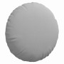 Cojines para asiento 2 pcs Gris Nube Ø80 x 29 cm tela