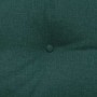 Cojín de Espalda Verde oscuro 120 x 24 x 50 cm tela