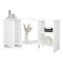 FMD Modulares Eckregal mit weißem offenem Regal von FMD, Sideboards - Ref: Foro24-443704, Preis: 128,19 €, Rabatt: %