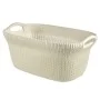 Curver Knit Wäschekorb 40L cremeweiß von Curver, Wäschekörbe - Ref: Foro24-443841, Preis: 34,01 €, Rabatt: %