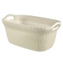 Curver Knit Wäschekorb 40L cremeweiß von Curver, Wäschekörbe - Ref: Foro24-443841, Preis: 33,94 €, Rabatt: %