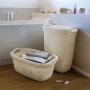 Curver Knit laundry basket 40L cream white by Curver, Laundry baskets - Ref: Foro24-443841, Price: 33,94 €, Discount: %