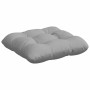 Cojines para asiento 4 pcs Gris Nube 40 x 40 x 12 cm tela