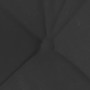 Cojines para asiento 4 pcs Negro 40 x 40 cm Tela de microfibra