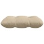 Cojines para asiento 4 pcs Crema 40 x 40 cm Tela de microfibra