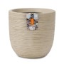Capi Waste Rib Pflanzgefäß Beige Terrazzo 35x34 cm von Capi, Töpfe und Pflanzgefäße - Ref: Foro24-445480, Preis: 63,39 €, Rab...