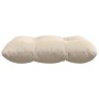 Cojines para asiento 4 pcs Beige 40 x 40 cm Tela de microfibra