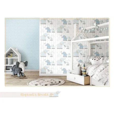 Noordwand Tapete Mondo Baby Little Dots blau und weiß von Noordwand, Bemaltes Papier - Ref: Foro24-444882, Preis: 27,54 €, Ra...